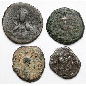 Byzantium, Follis - set (4pcs)