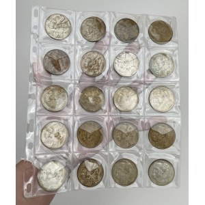 Pilsudski 10 zlotys 1935-1936 - set (20pcs)