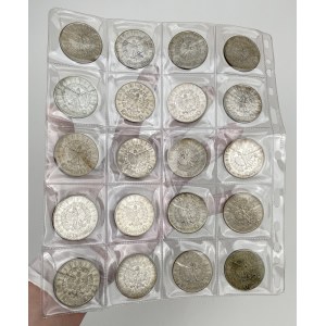 Pilsudski 10 zlotys 1935-1936 - set (20pcs)