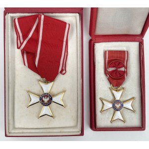 People's Republic of Poland, Order of Rebirth of Poland cl. IV and III - set (2pcs)