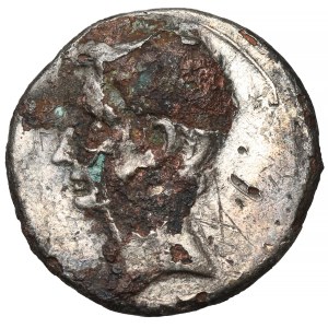 Oktawian August (27 p.n.e.-14 n.e.) Denar, Rzym (?) - Subaerat