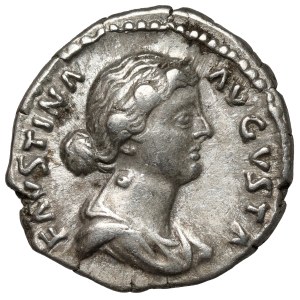 Faustina II the Younger (161-175 AD) Denarius, Rome