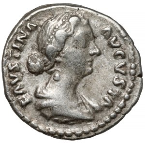 Faustina II the Younger (161-175 AD) Denarius, Rome