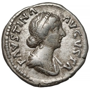 Faustina II the Younger (161-175 AD) Denarius, Rome