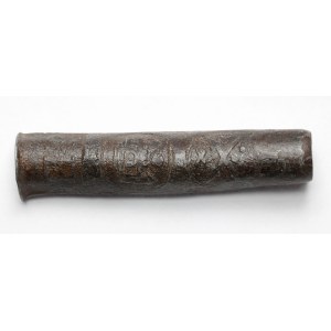 Poinçon en tissu / cuir (19e siècle ?)