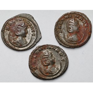 Salonina (253-268 AD) Antoninians - set (3pcs)
