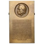 MW (102x60) poster J. Pilsudski - Resurrectionist... 1931 r. - with base