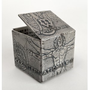 Medal cube XXX Internationale Münztechni, Warsaw 2003