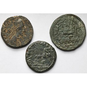 Roman Empire, Provincial bronzes - set (3pcs)