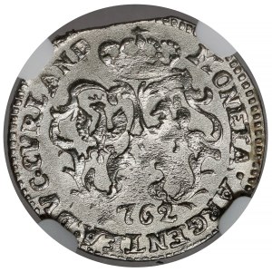 Courland, Charles Christian, Mitavian penny 1762 - WITHOUT initials