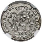 Courland, Charles Christian, Mitavian penny 1762 - WITHOUT initials