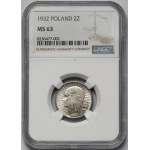 Głowa Kobiety 2 złote 1932