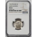 Head of a Woman 2 zloty 1934