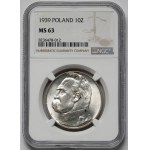 Pilsudski 10 zlotých 1939