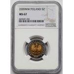 5 zlotys 2009