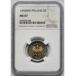 5 zlotys 1994