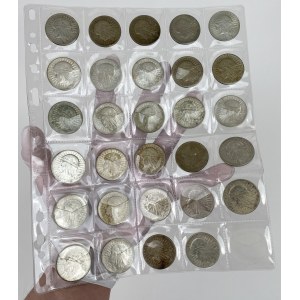 Głowa Kobiety 5 złotych - pakiet (29szt)
