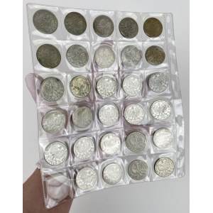 Głowa Kobiety 5 złotych - pakiet (29szt)