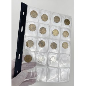 2 zlote 1977-1990 - mint - set (15pcs)