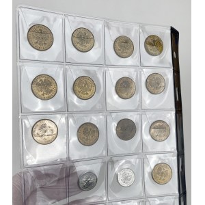 2 zlote 1977-1990 - mint - set (15pcs)