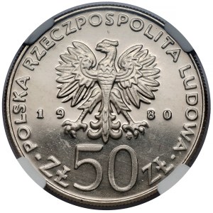 50 złotych 1980 Bolesław I Chrobry - PROOF LIKE