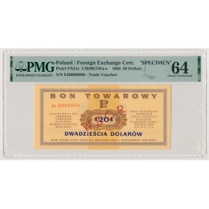 PEWEX, $20 1969 - MODEL - Eh 0000000.