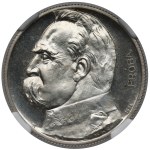 PRÓBA 5 złotych 1934 Strzelecki Piłsudski - LUSTRZANY