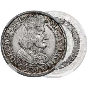 Jan II Kazimierz, Ort Gdańsk 1651 GR - obwódka na Aw. - b.rzadki