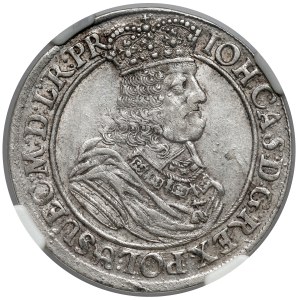 John II Casimir, Ort Gdansk 1662 DL