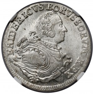 Silesia, Frederick II the Great, Ort 1754-B, Wrocław