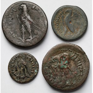 Greece, Egypt, Ptolemies, Bronzes - set (4pcs)