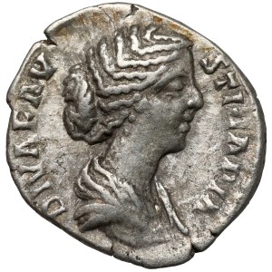 Faustina II the Younger (161-175 AD) Posthumous denarius, Rome