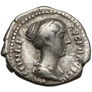 Faustyna II Młodsza (161-175 n.e.) Denar, Rzym