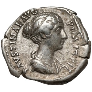 Faustyna II Młodsza (161-175 n.e.) Denar, Rzym