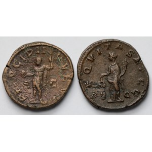 Filip I i II, Sesterce, Rzym - zestaw (2szt)