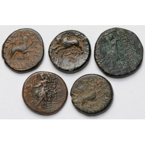 Greece, Bronzes - set (5pcs)