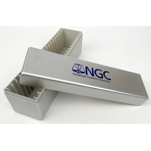 NGC slab box - stříbrný
