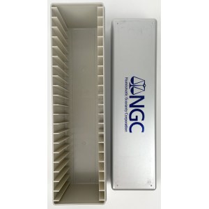 NGC slab box - stříbrný