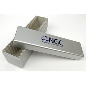 NGC slab box - silver