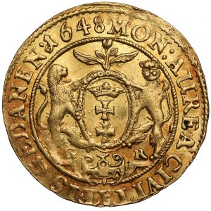 Władysław IV Waza, Dukat Gdańsk 1648 GR
