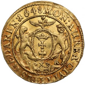 Władysław IV Waza, Dukat Gdańsk 1648 GR