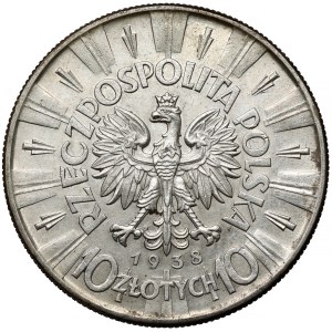 Piłsudski 10 złotych 1938