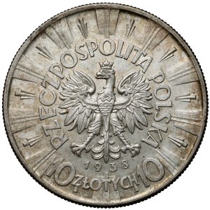 Piłsudski 10 zlotých 1938