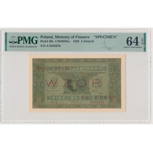 MODEL 5 zlotych 1926 Miner - Ser.A