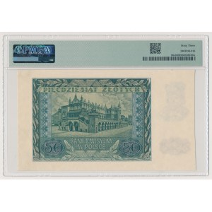 WZÓR 50 złotych 1940 - A 0000000