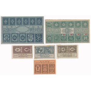 Warsaw, Supply cards - period 68-103 (6pcs)