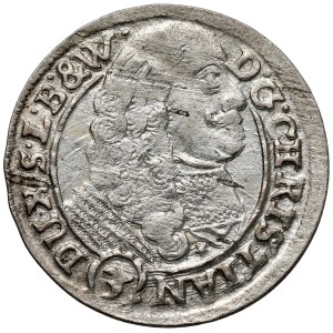 Śląsk, Chrystian wołowski, 3 krajcary 1665, Brzeg