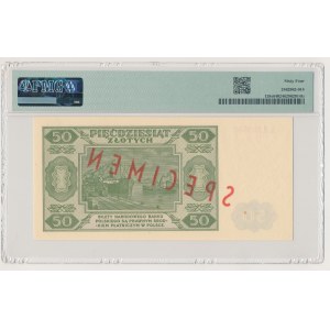 SPECIMEN 50 zloty 1948 - A 1234567 / 8901234