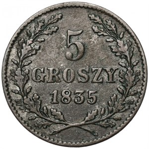 Free City of Krakow, 5 groszy 1835