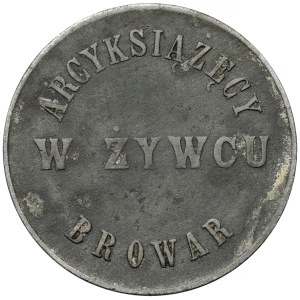 Zywiec, Archduke Brewery, Token for 1 liter of beer